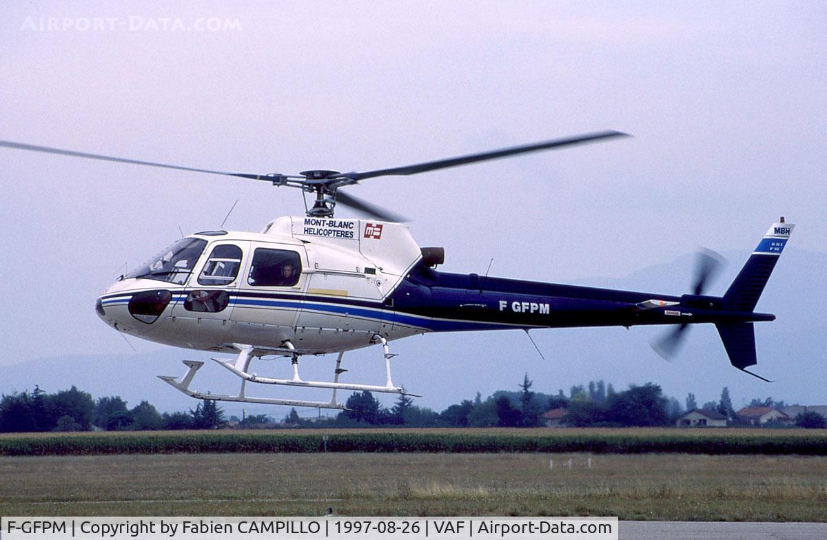 F-GFPM, Aerospatiale AS-350BA Ecureuil C/N 1833, Mont-Blanc HÃ©licoptÃ¨res