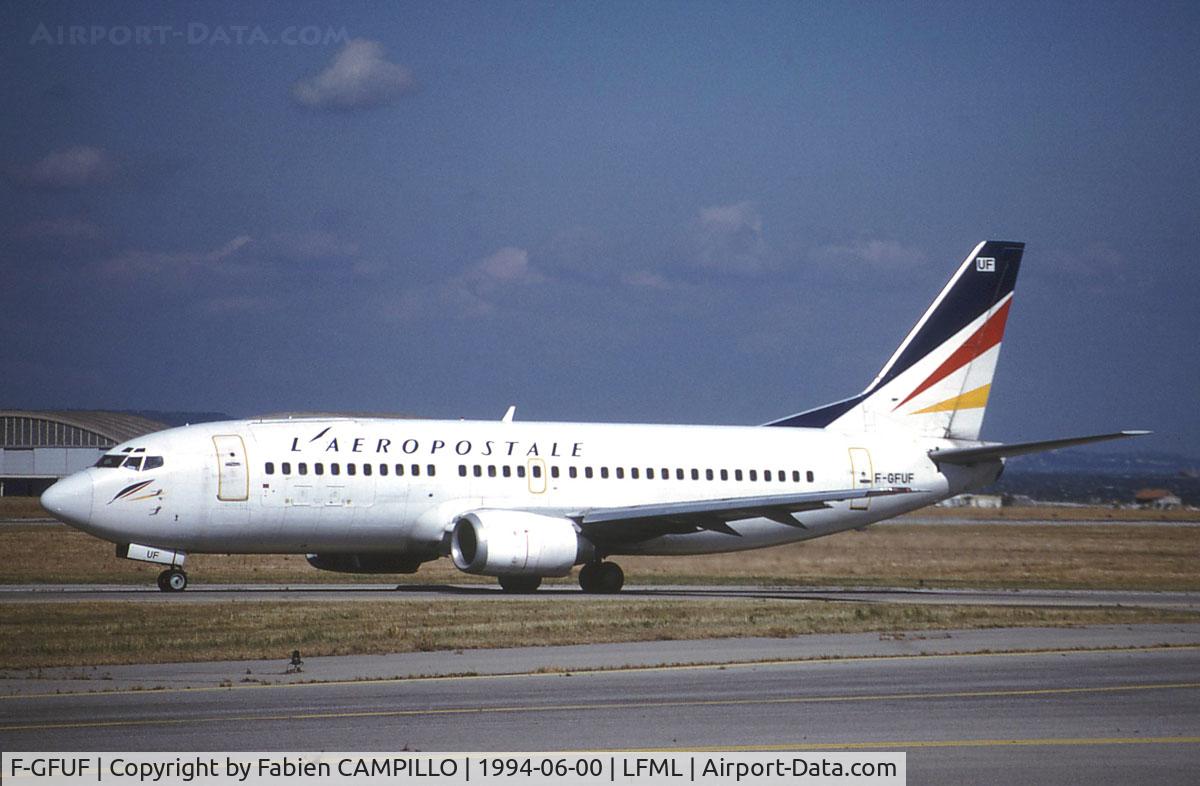 F-GFUF, 1989 Boeing 737-3B3QC C/N 24388, L'aÃ©ropostale