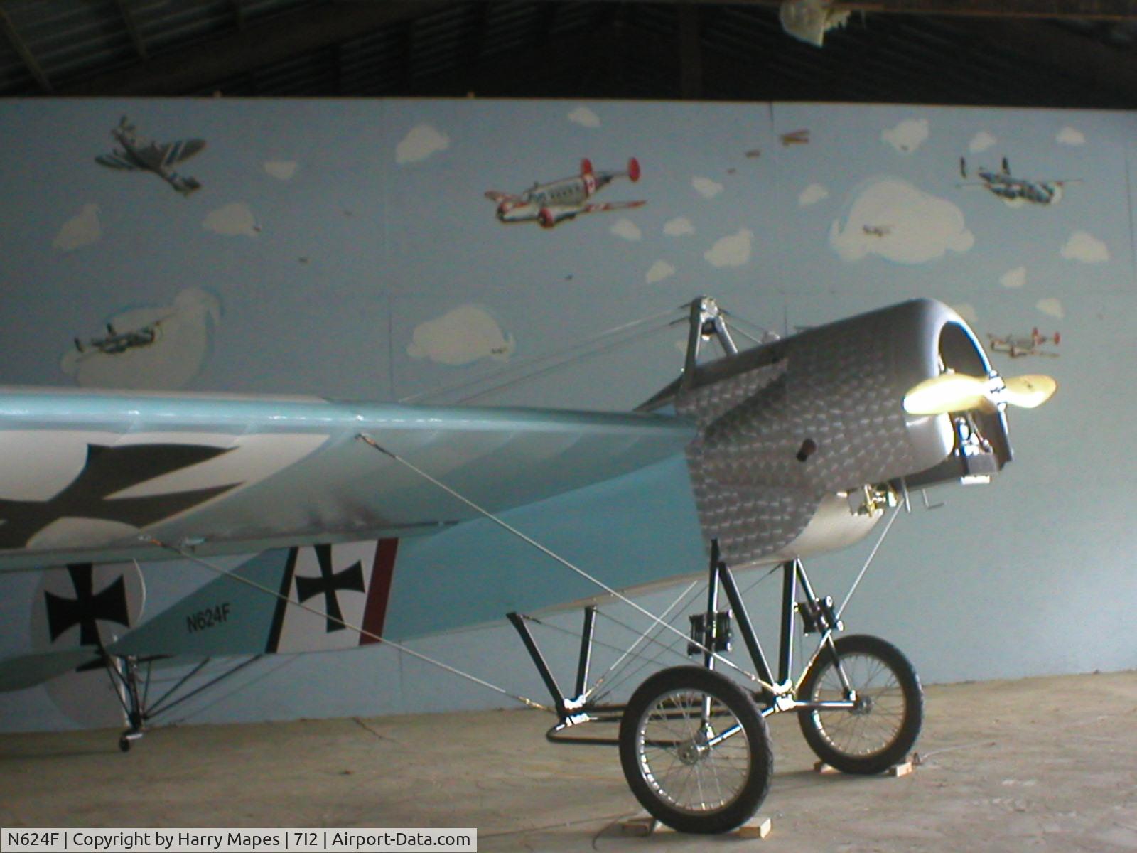 N624F, 2007 Mapes 624F C/N HJM1, Airdrome Airplanes Eindecker