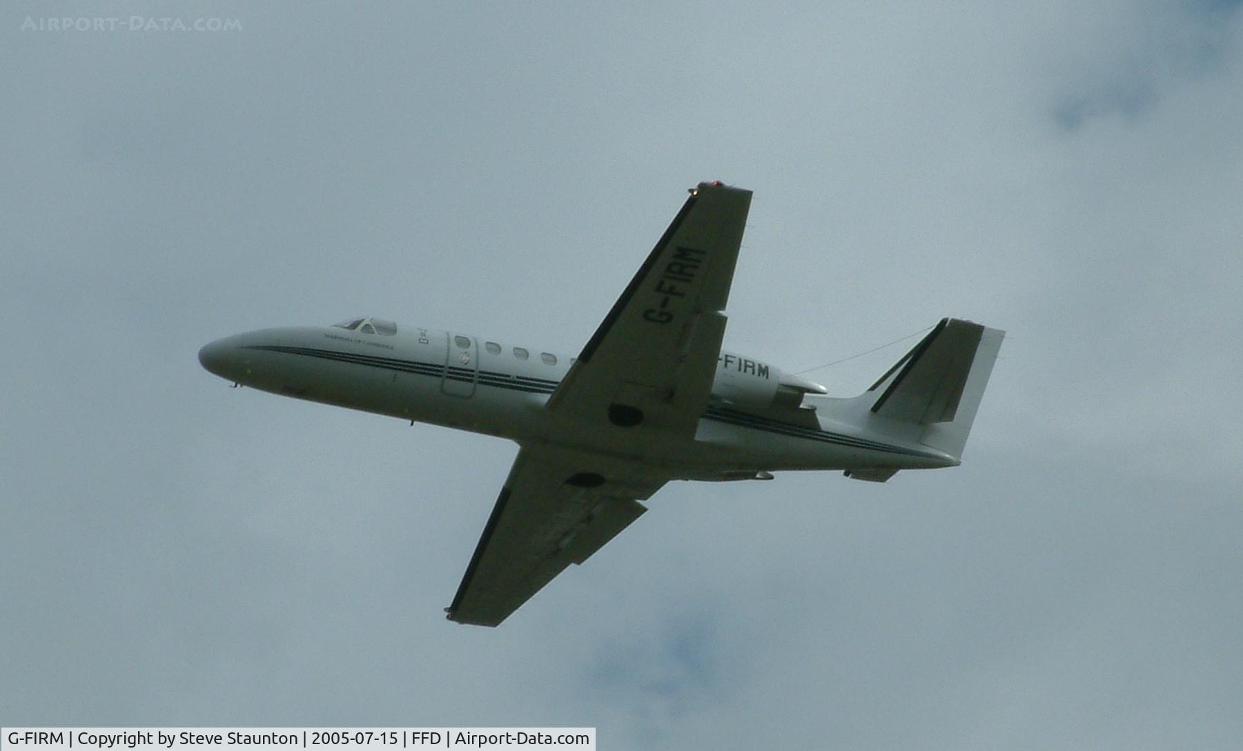 G-FIRM, 2000 Cessna 550B Citation Bravo C/N 550-0940, Royal International Air Tattoo 2005