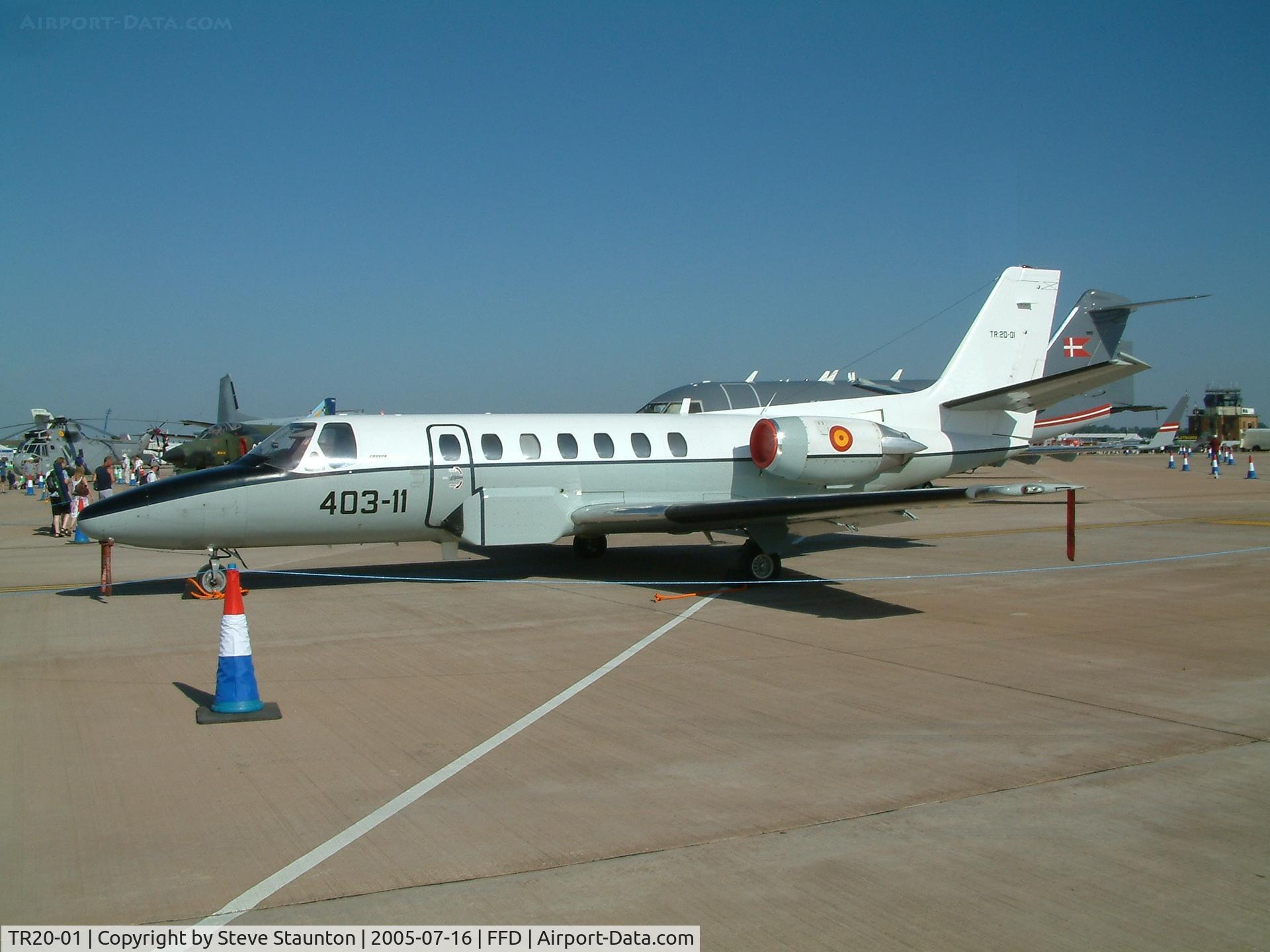 TR20-01, 1992 Cessna 560 Citation V C/N 560-0161, Royal International Air Tattoo 2005