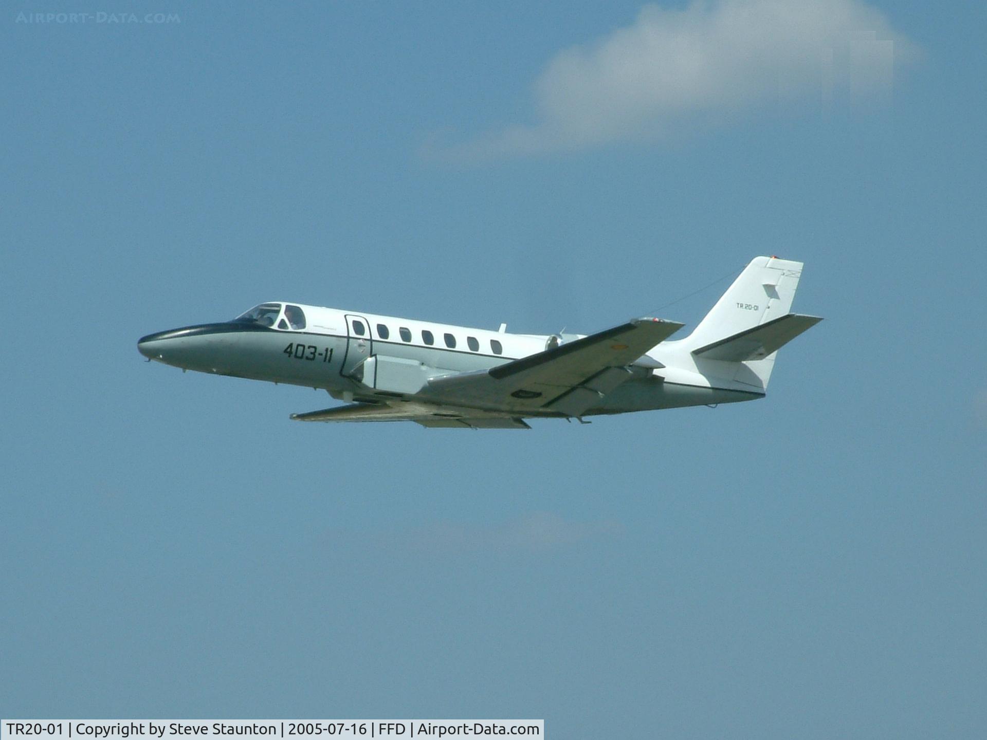 TR20-01, 1992 Cessna 560 Citation V C/N 560-0161, Royal International Air Tattoo 2005