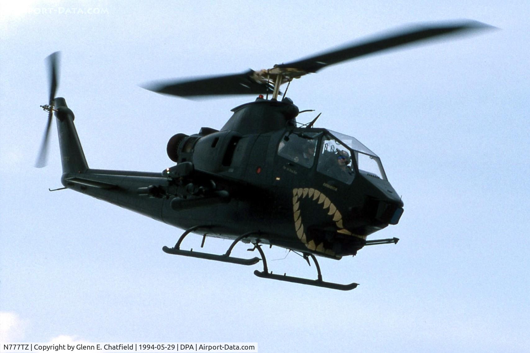 N777TZ, Bell AH-1E (209) C/N 22197, AH-1S 78-23091 rebuilt. Crashed in 1996
