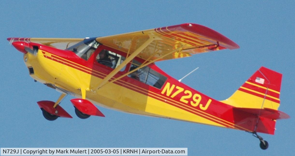 N729J, 2001 American Champion 7GCBC C/N 1313-2001, Off on another Young Eagle flight