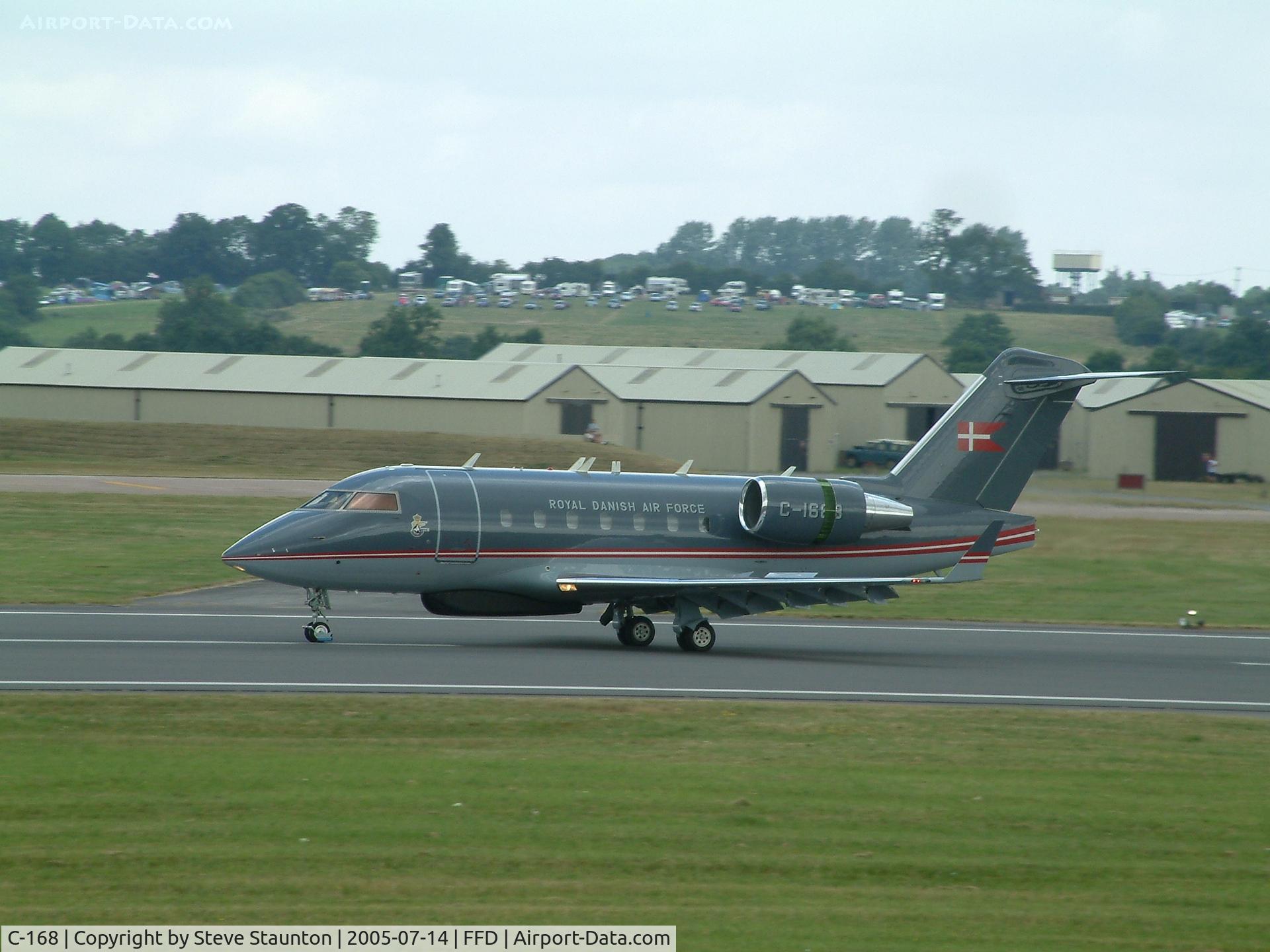 C-168, 2000 Bombardier Challenger 604 (CL-600-2B16) C/N 5468, Royal International Air Tattoo 2005