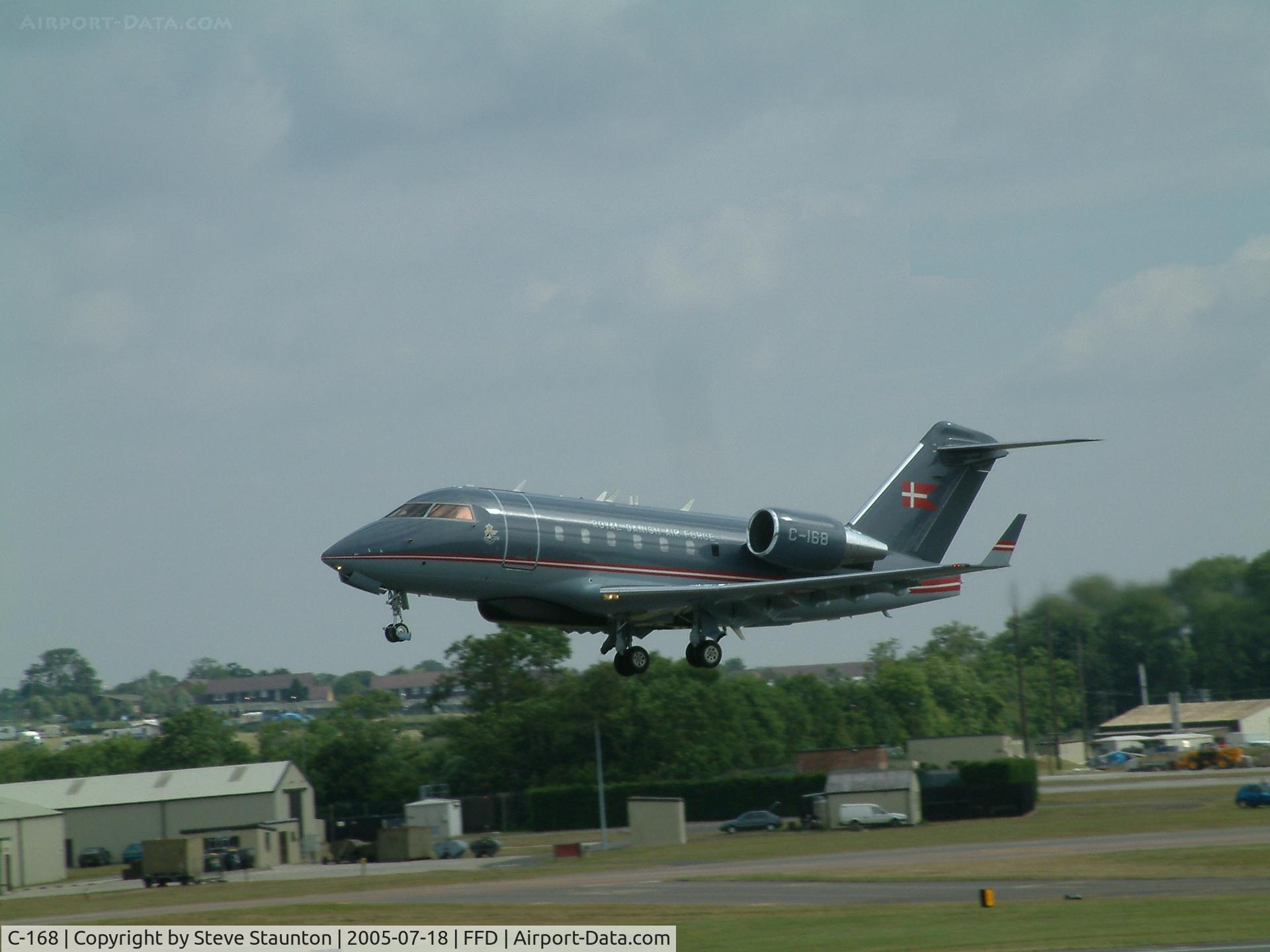 C-168, 2000 Bombardier Challenger 604 (CL-600-2B16) C/N 5468, Royal International Air Tattoo 2005