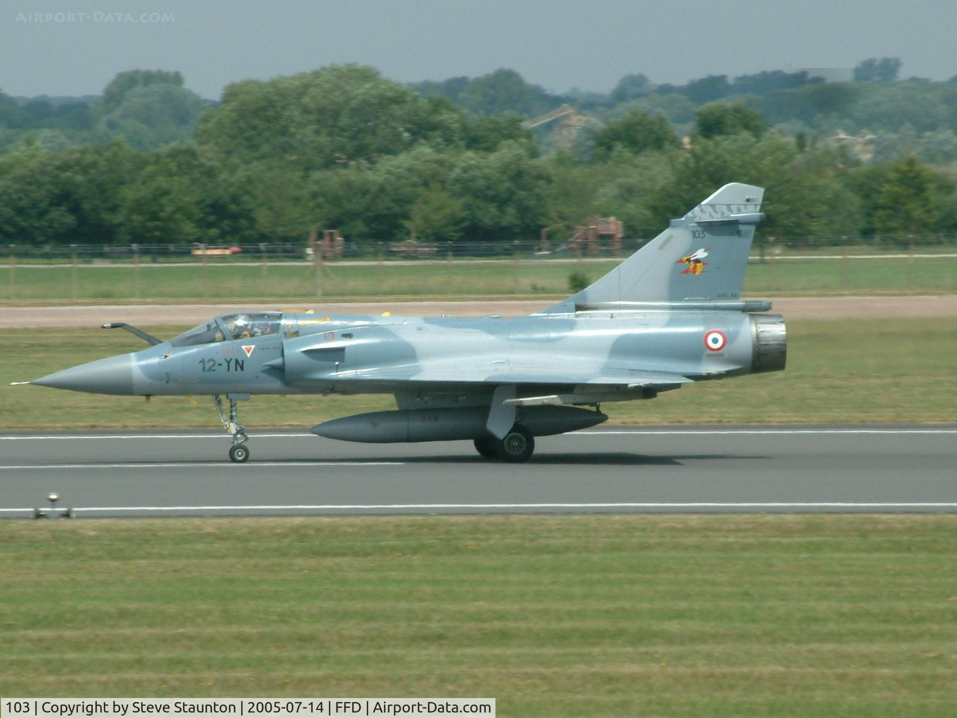 103, Dassault Mirage 2000C C/N 367, Royal International Air Tattoo 2005