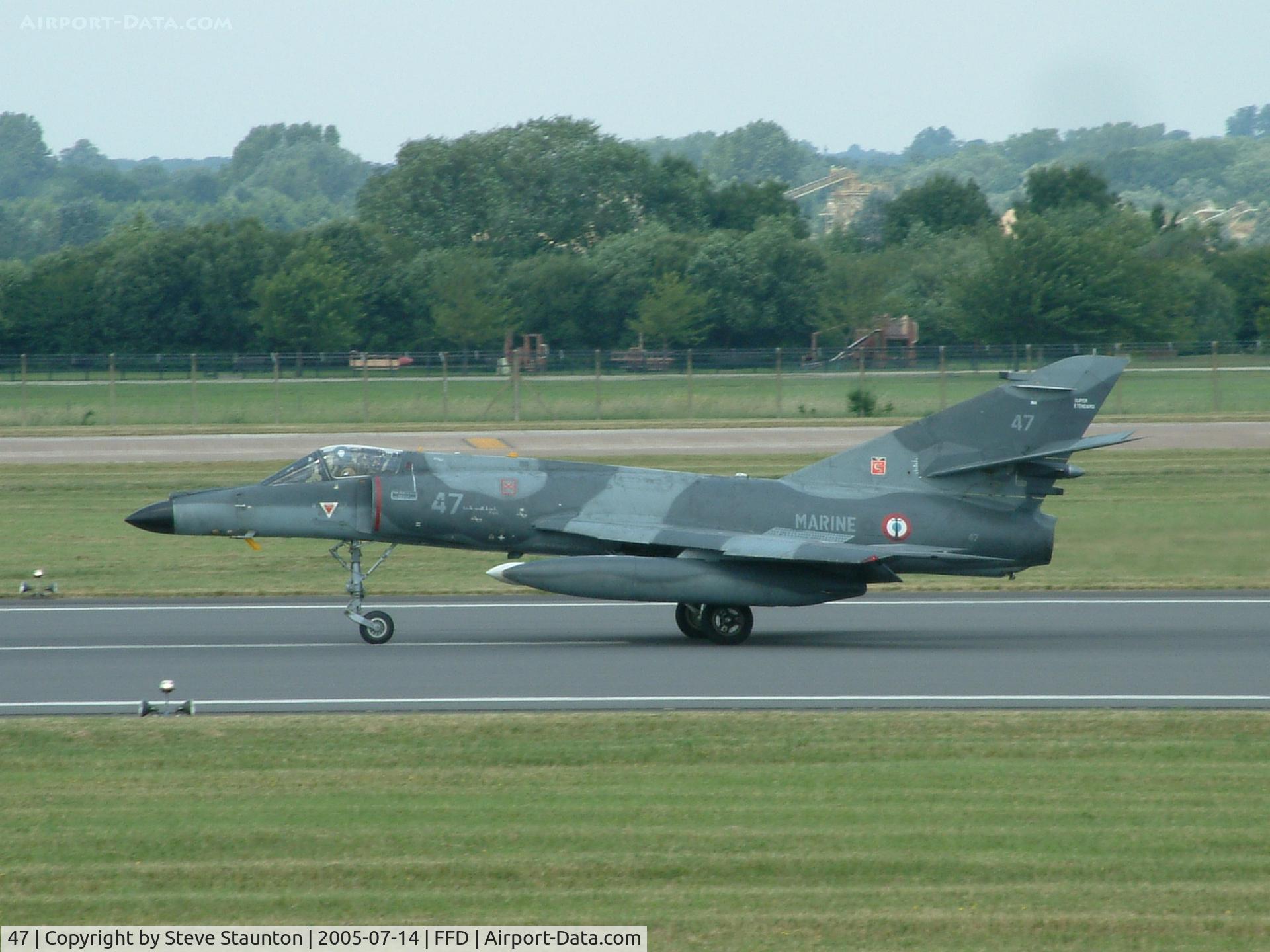 47, Dassault Super Etendard C/N 47, Royal International Air Tattoo 2005