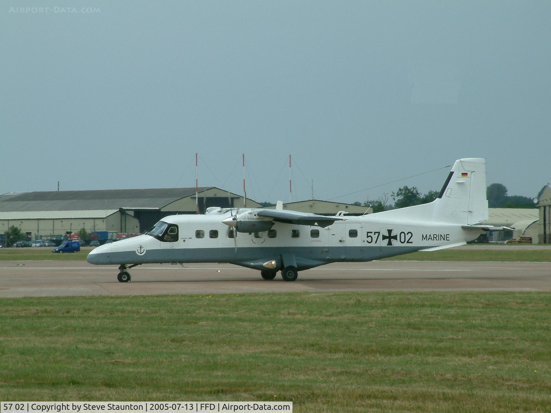 57 02, Dornier 228-212 C/N 8211, Royal International Air Tattoo 2005