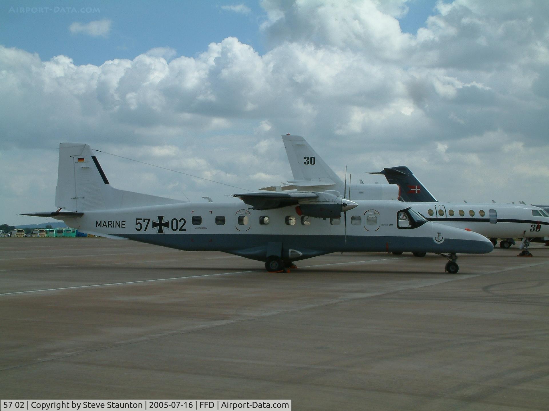 57 02, Dornier 228-212 C/N 8211, Royal International Air Tattoo 2005