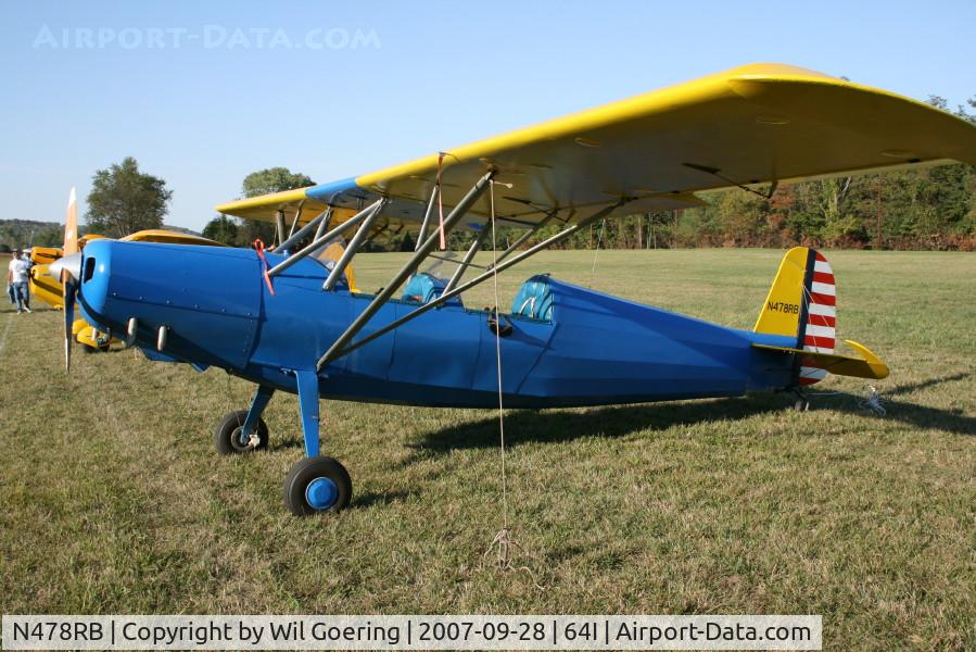 N478RB, Bakeng Duce C/N 478, 2007 Fly-in at Lee Bottom
