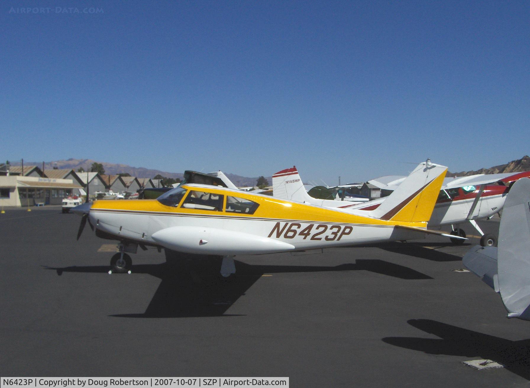 N6423P, 1959 Piper PA-24-250 Comanche C/N 24-1533, 1959 Piper PA-24-250 COMANCHE, Lycoming O-540-A1A5 250 Hp
