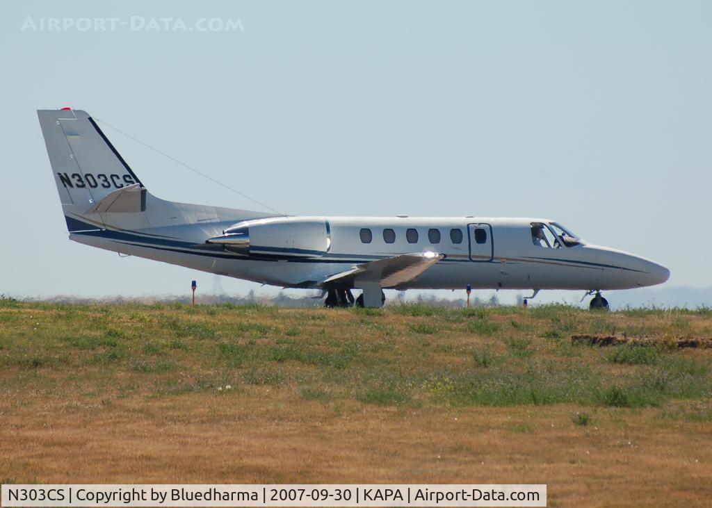 N303CS, 1997 Cessna 550 C/N 550-0814, Taxi for takeoff