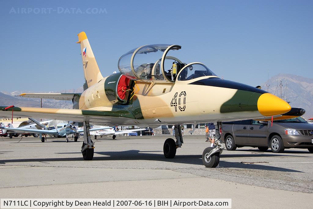 N711LC, 1987 Aero L-39C Albatros C/N 734167, 1987 Aero Vodochody L-39C NX711LC parked on the ramp.