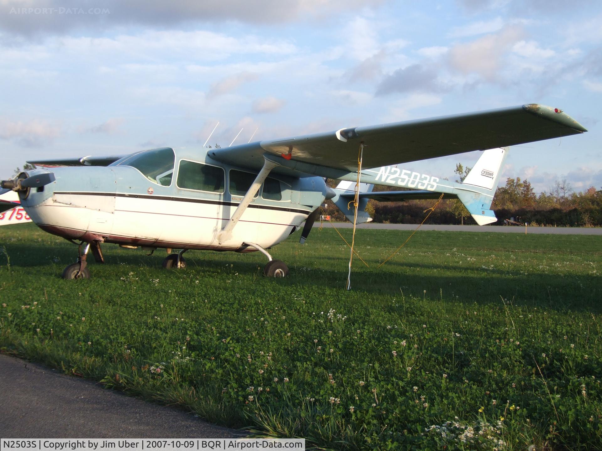 N2503S, 1967 Cessna 337C Super Skymaster C/N 337-0803, Waitin for the new hangars to be ready...