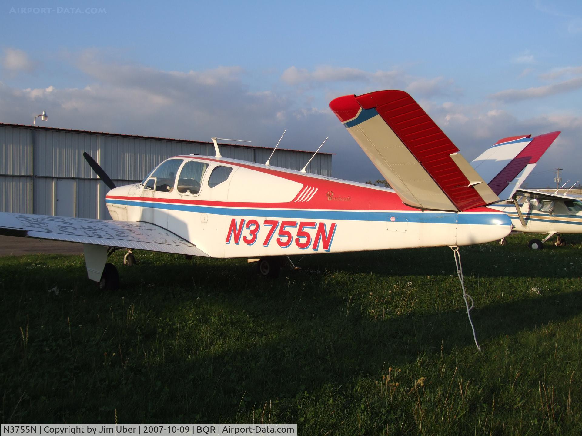 N3755N, 1947 Beech 35 Bonanza C/N D-975, Still waitin'...