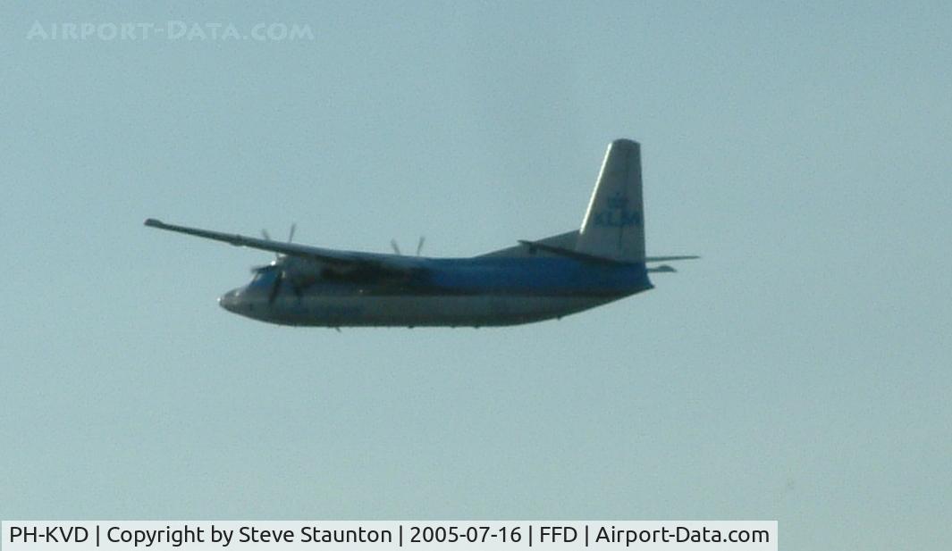 PH-KVD, 1990 Fokker 50F C/N 20197, Royal International Air Tattoo 2005