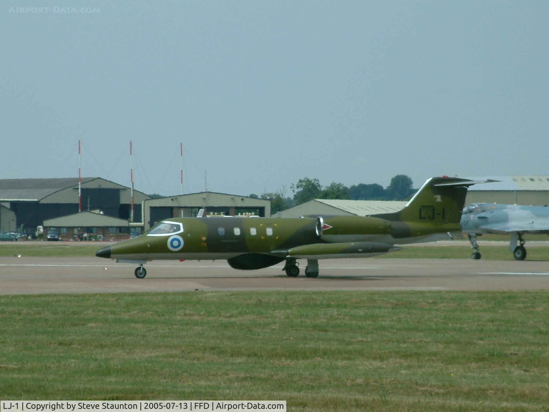 LJ-1, 1981 Gates Learjet 35A C/N 35A-430, Royal International Air Tattoo 2005