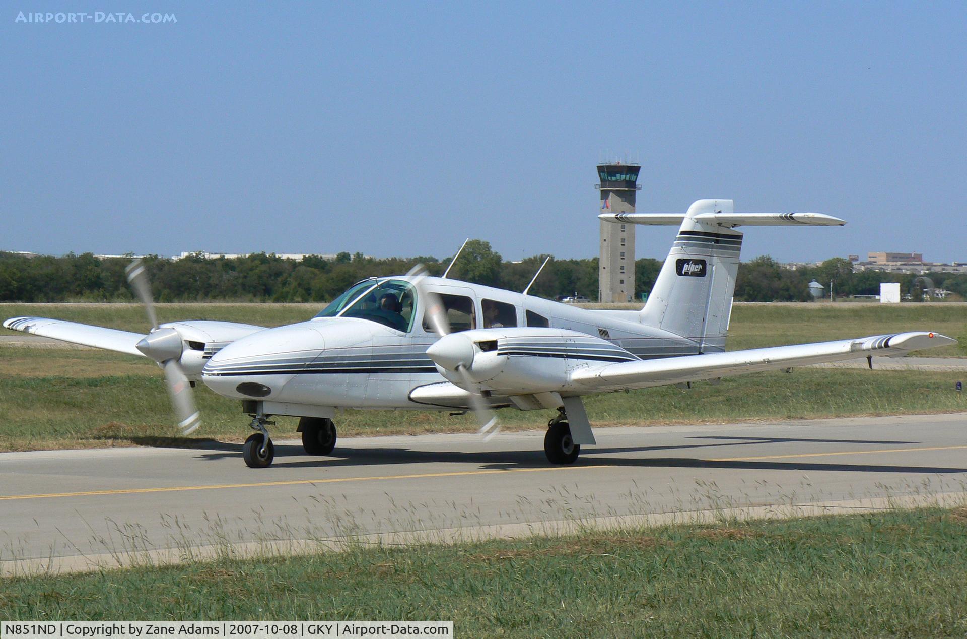 N851ND, 1989 Piper PA-44-180 Seminole C/N 4495005, Flight Training