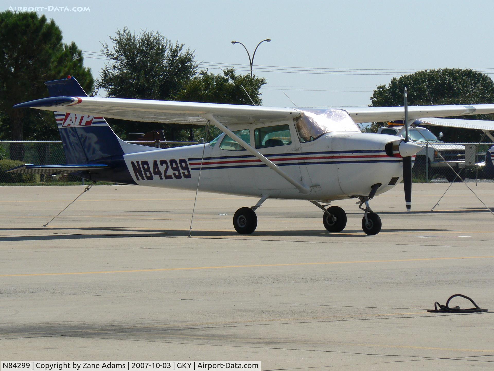 N84299, 1969 Cessna 172K Skyhawk C/N 17258413, on the ramp at Arlington Muni - ATP