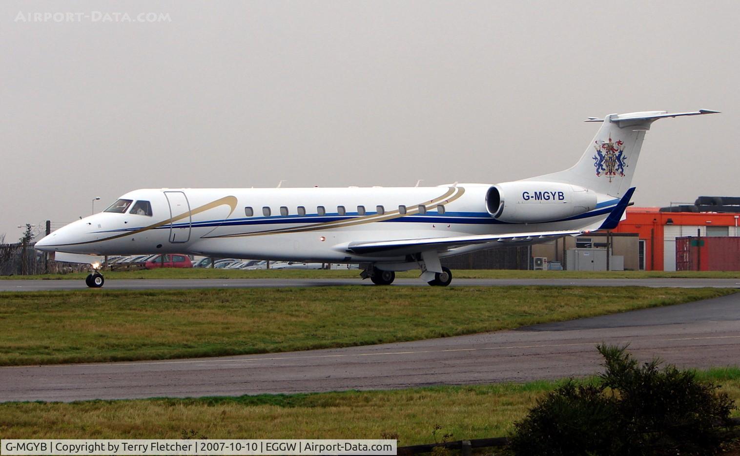 G-MGYB, 2006 Embraer Legacy 600 (EMB-135BJ) C/N 14500972, Embraer Legacy
