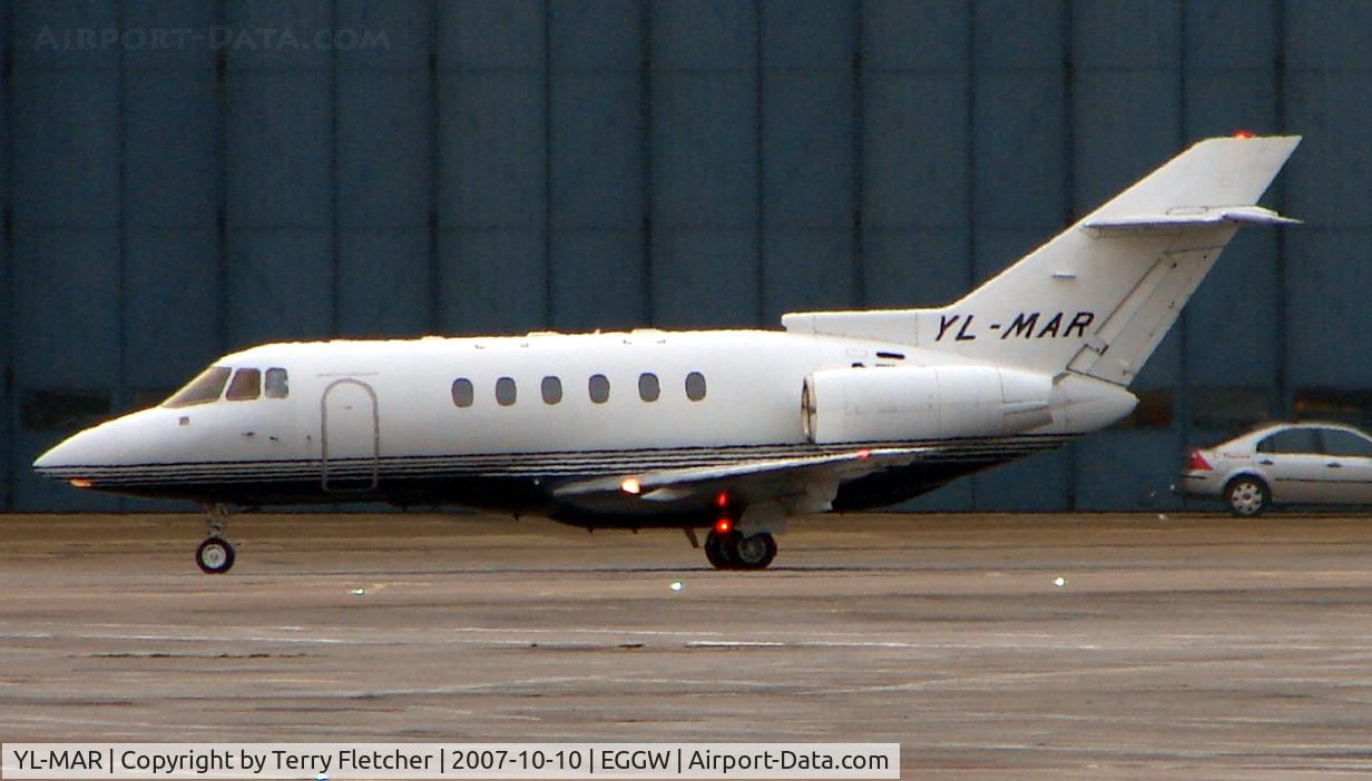 YL-MAR, 1998 Raytheon Hawker 800XP C/N 258389, Latvian Hawker