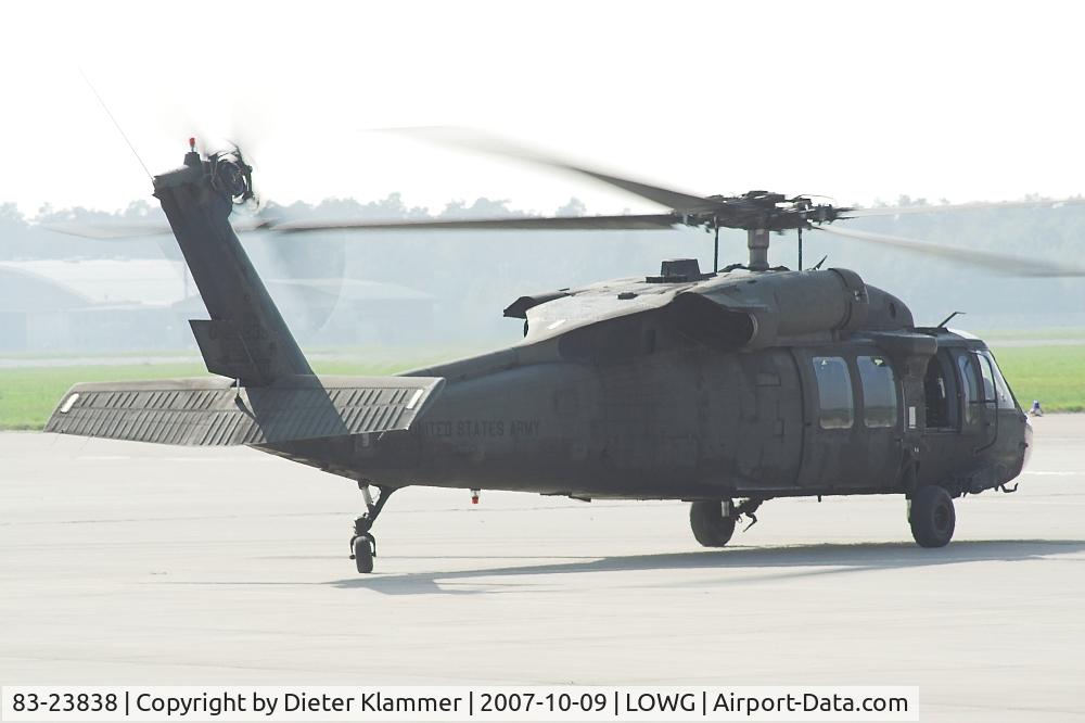 83-23838, Sikorsky UH-60A Black Hawk C/N 70.588, United States Army Black Hawk in Graz