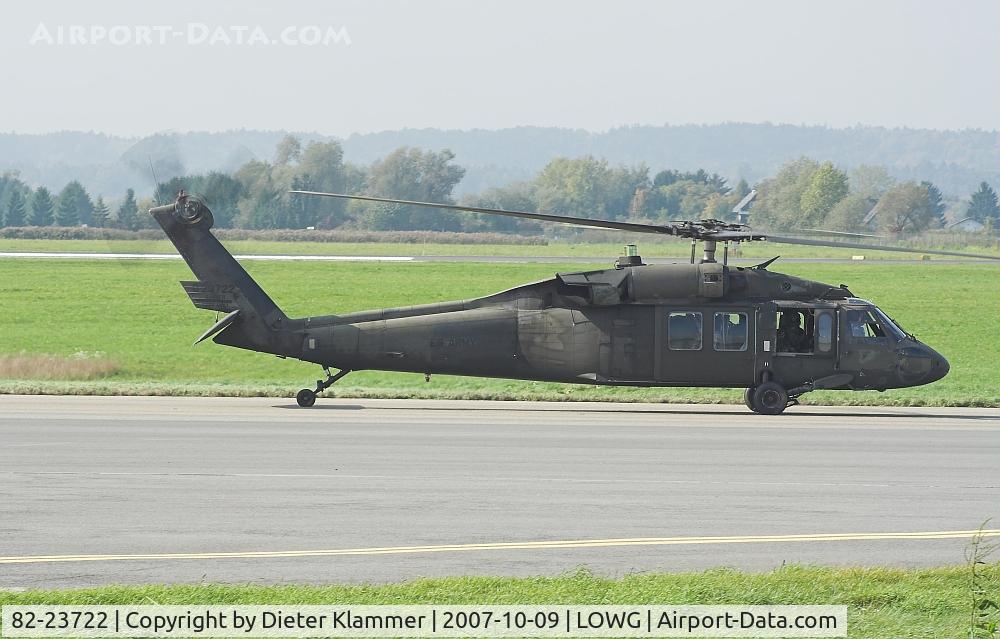 82-23722, 1982 Sikorsky UH-60A Black Hawk C/N 70545, United States Army Black Hawk in Graz