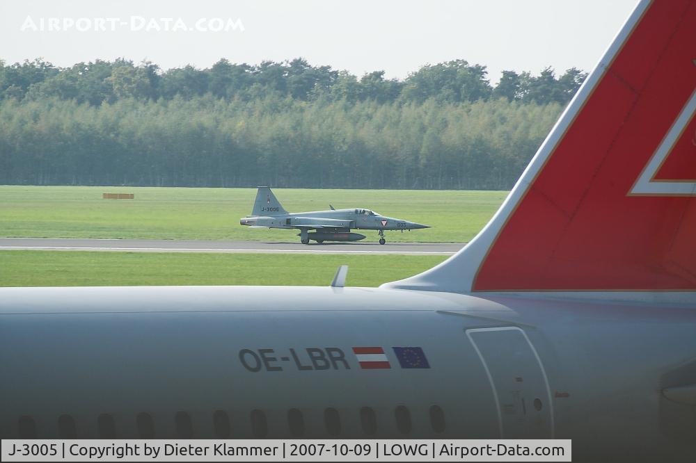 J-3005, Northrop F-5E Tiger II C/N L.1005, Austrian Air Forces F5