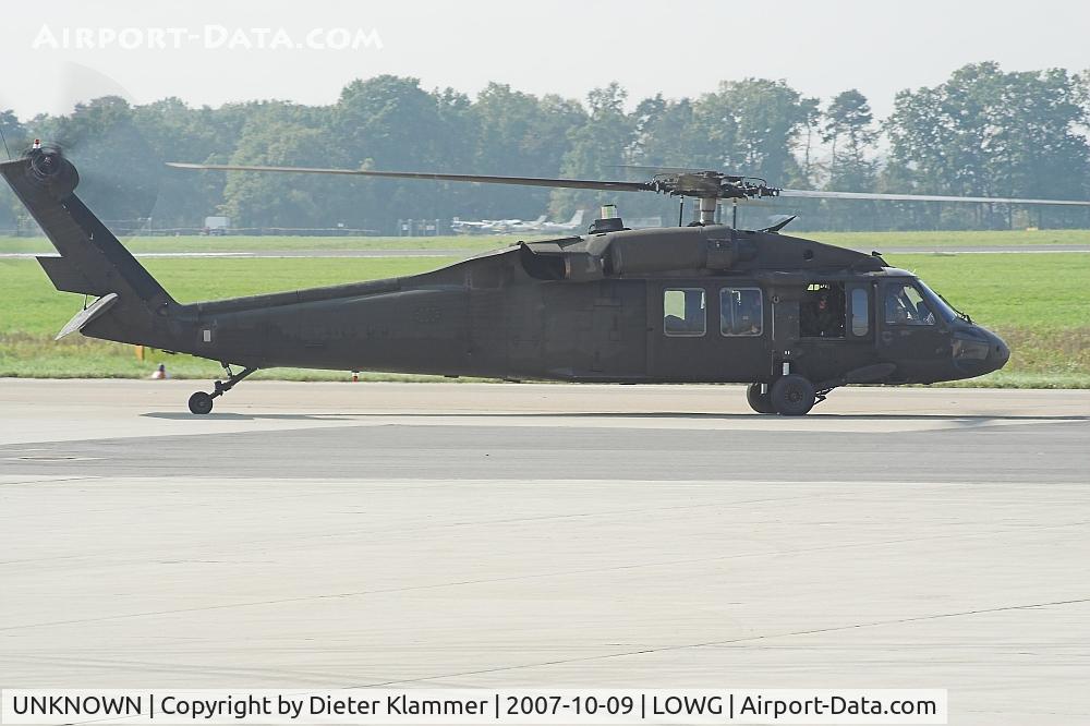 UNKNOWN, , United States Army Black Hawk in Graz