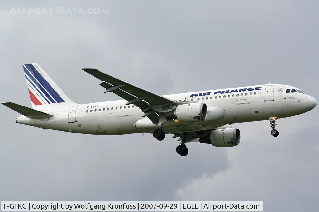 F-GFKG, 1988 Airbus A320-111 C/N 0021, one of only a few 100 Series left
