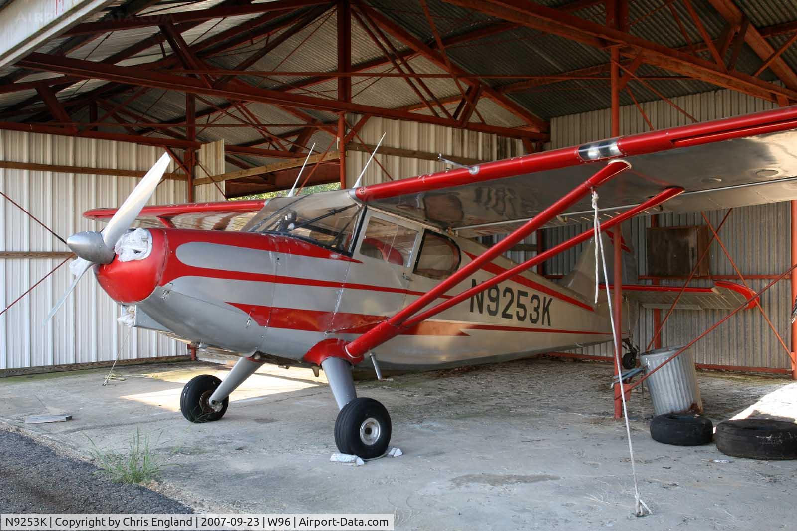 N9253K, 1947 Stinson 108 Voyager C/N 108-2253, Stinson 108 at New Kent County Airport