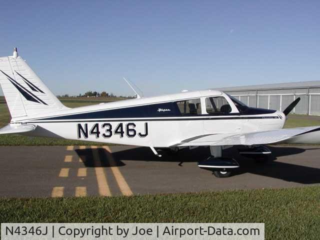 N4346J, 1967 Piper PA-28-140 Cherokee Cruiser C/N 28-22723, Exterior
