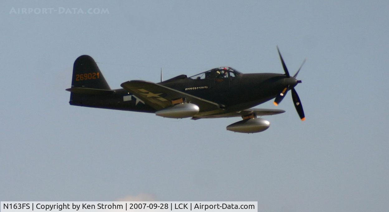 N163FS, 1943 Bell P-63C-5 Kingcobra C/N 33-91, Gathering of Mustangs and Legends 2007