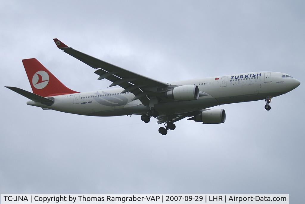 TC-JNA, 2005 Airbus A330-203 C/N 697, Turkish Airlines Airbus A330-200