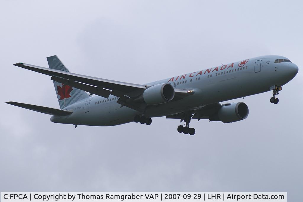 C-FPCA, 1989 Boeing 767-375 C/N 24306, Air Canada Boeing 767-300