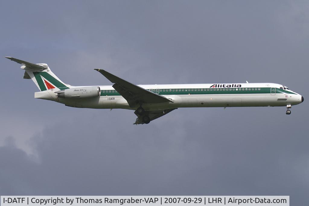 I-DATF, 1994 McDonnell Douglas MD-82 (DC-9-82) C/N 53224, Alitalia MDD MD80
