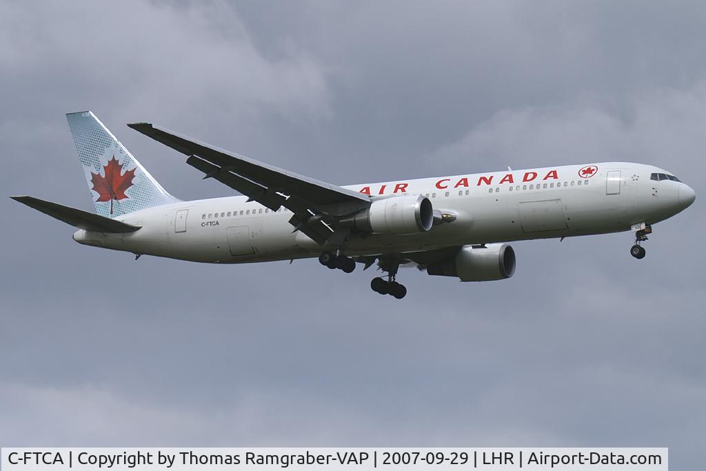 C-FTCA, 1989 Boeing 767-375/ER C/N 24307, Air Canada Boeing 767-300