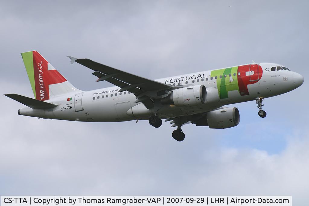 CS-TTA, 1997 Airbus A319-111 C/N 750, TAP Air Portugal Airbus A319
