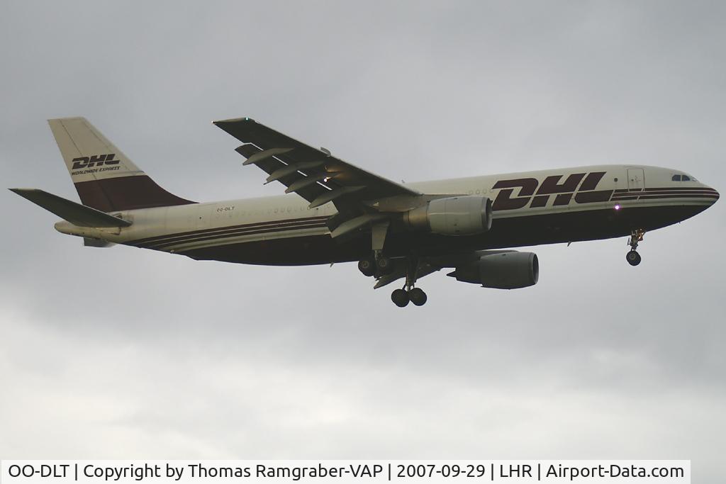 OO-DLT, 1983 Airbus A300B4-203(F) C/N 250, European Air Transport Airbus A300