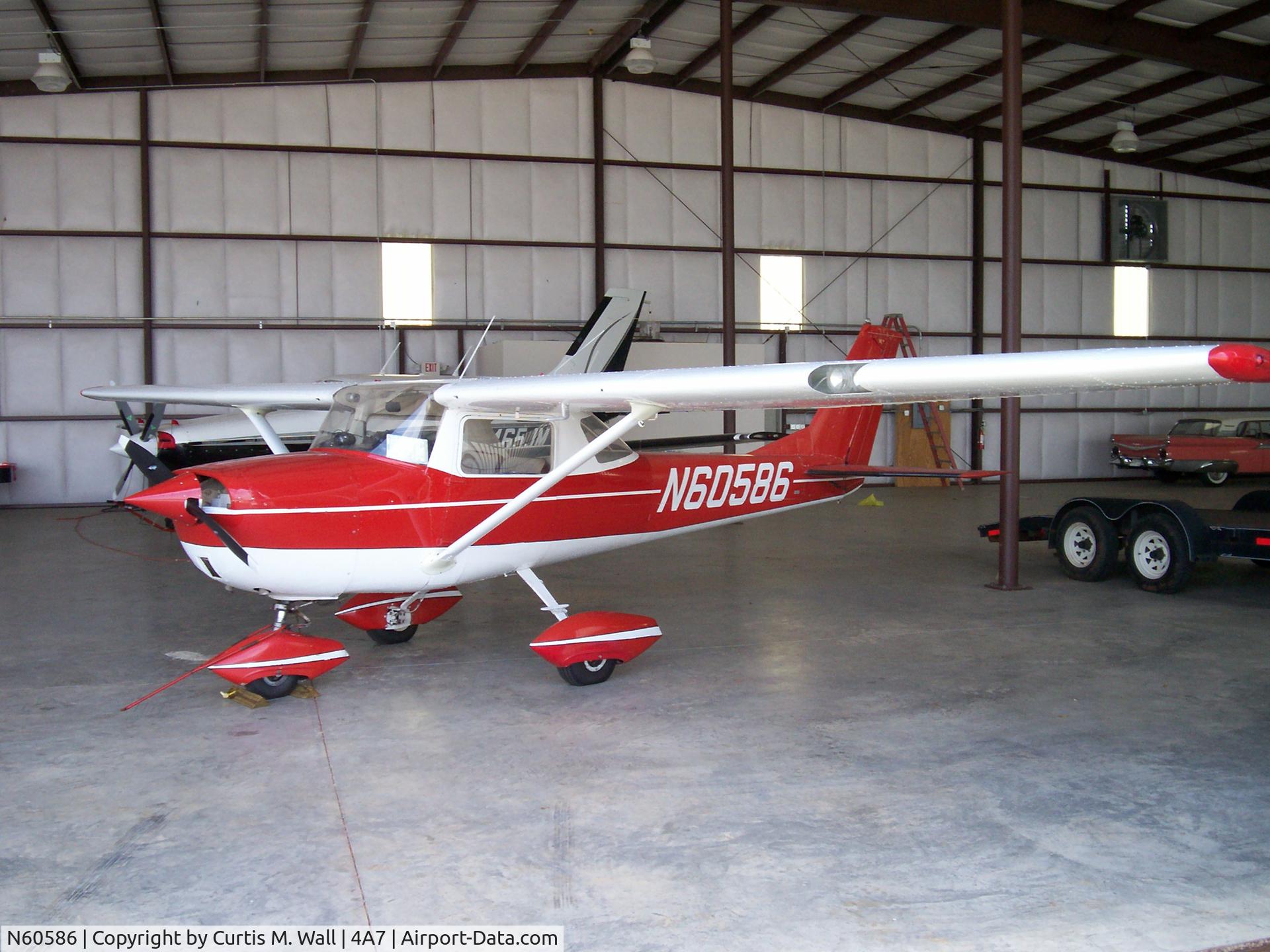 N60586, 1969 Cessna 150J C/N 15070425, September 2007 Picture of Cessna 150 N60586