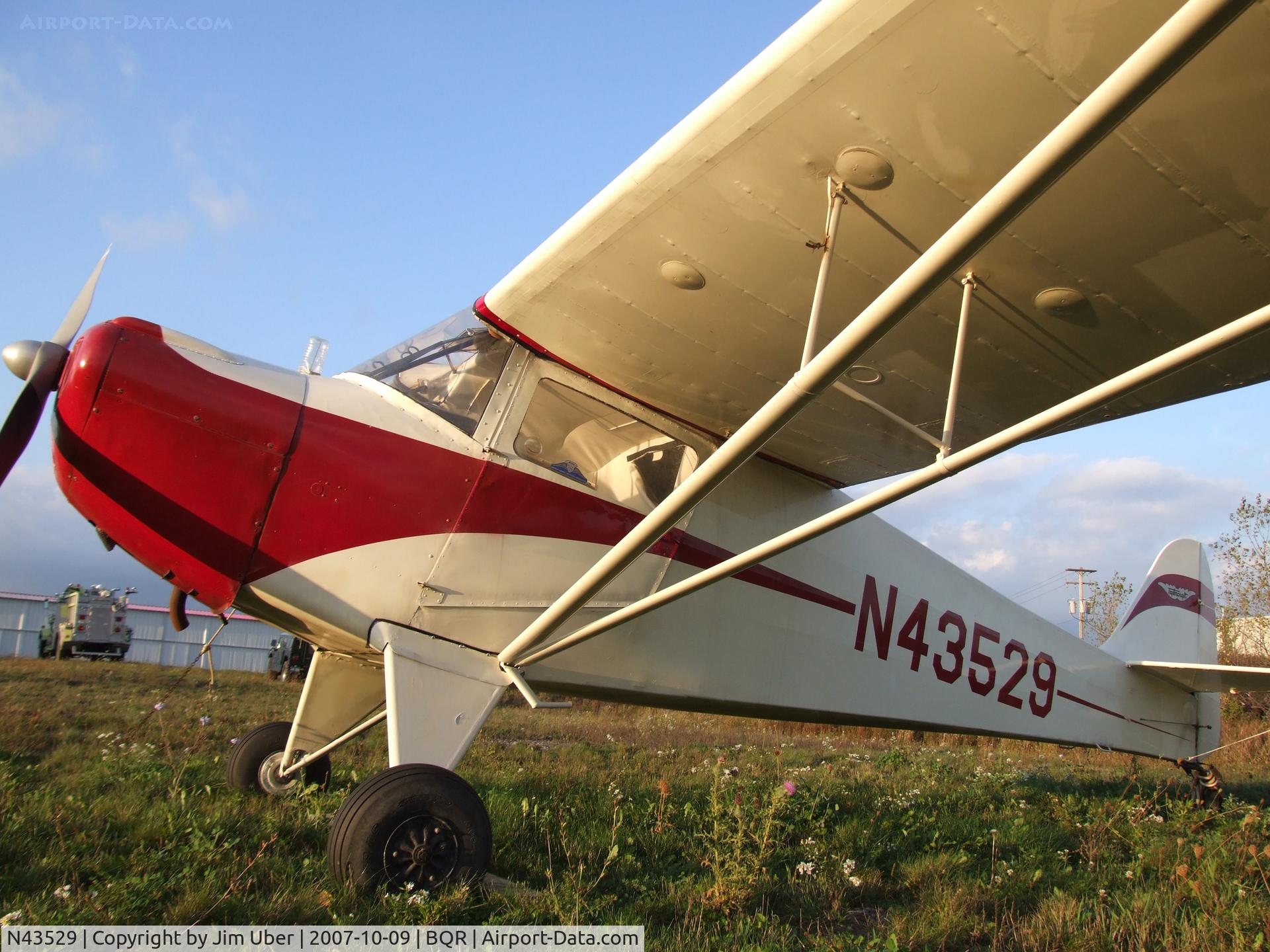 N43529, 1946 Taylorcraft BC12-D C/N 7188, 