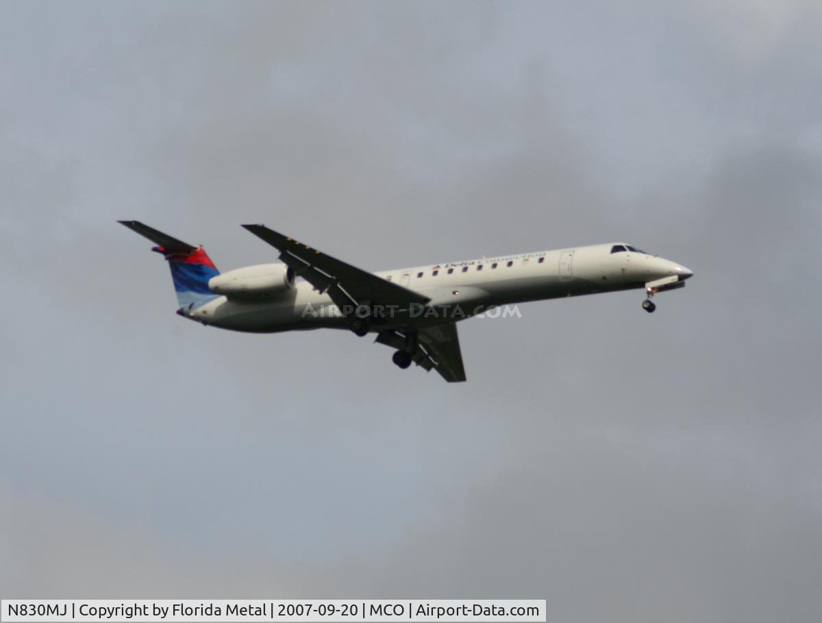 N830MJ, 2000 Embraer EMB-145LR C/N 145259, Delta Connection