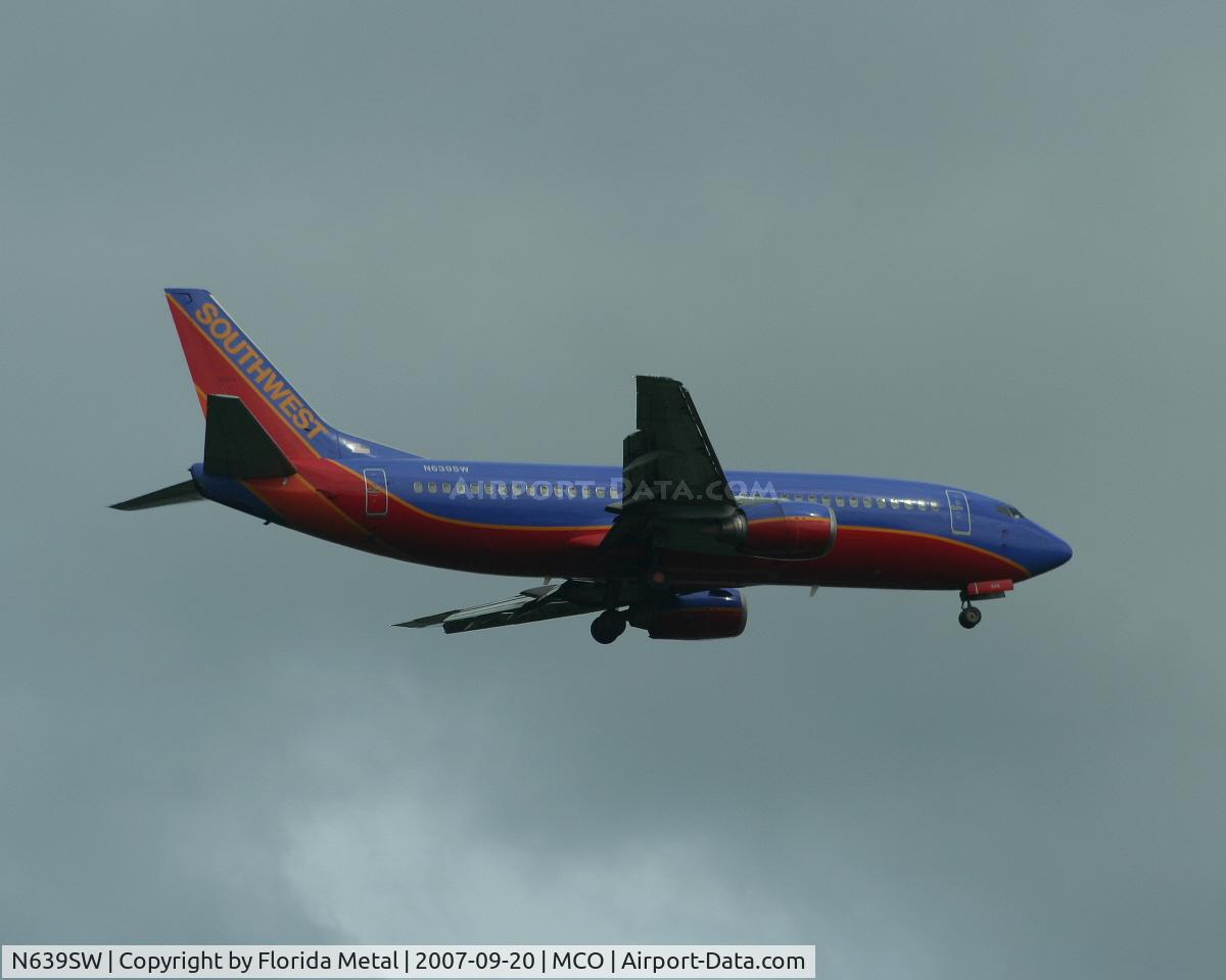 N639SW, 1996 Boeing 737-3H4 C/N 27712, Southwest
