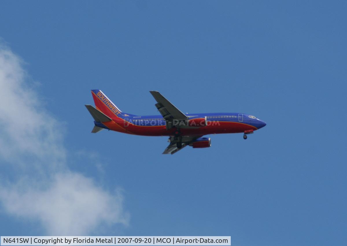 N641SW, 1996 Boeing 737-3H4 C/N 27714, Southwest