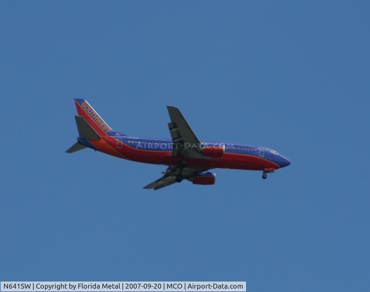 N641SW, 1996 Boeing 737-3H4 C/N 27714, Southwest