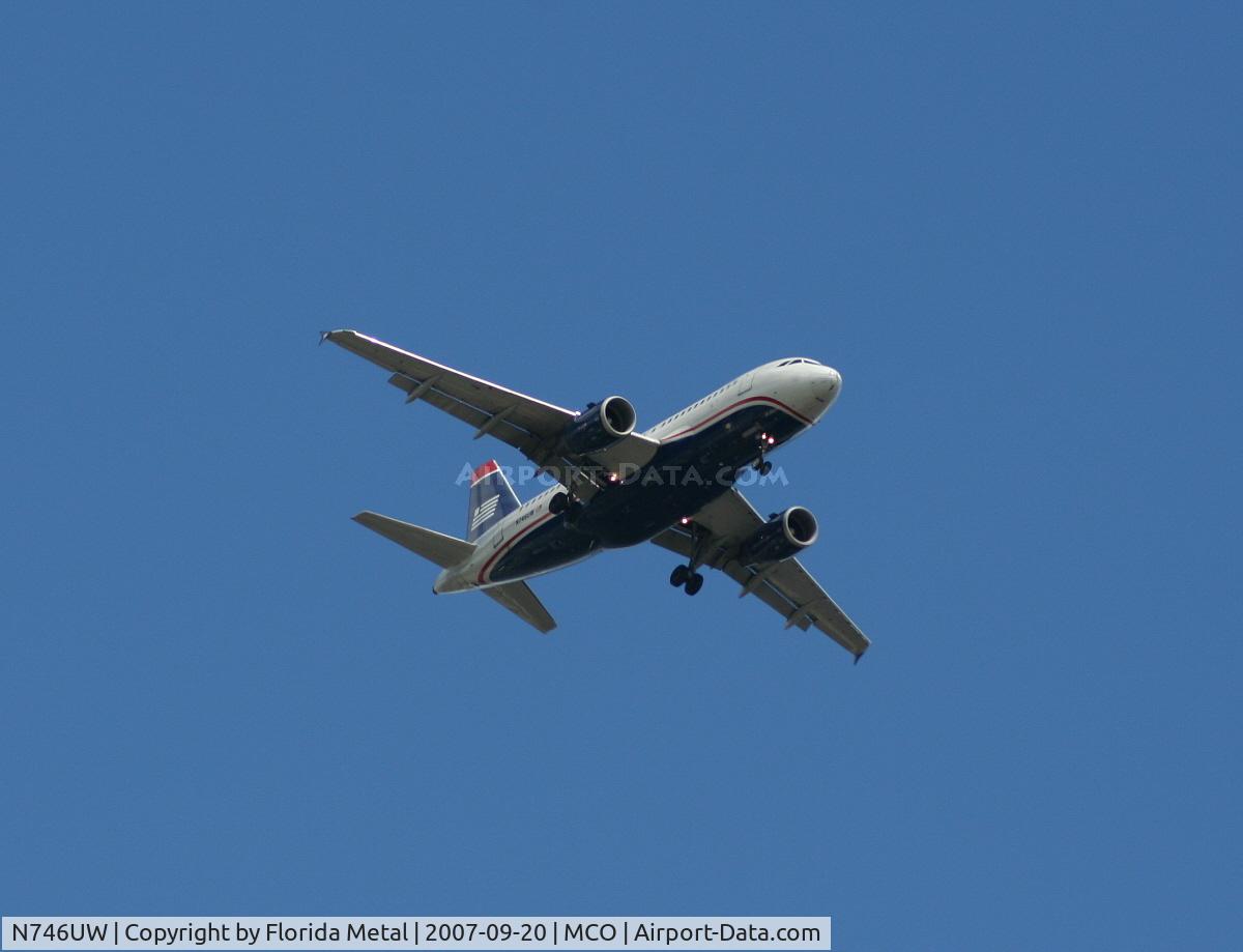 N746UW, 2000 Airbus A319-112 C/N 1297, US