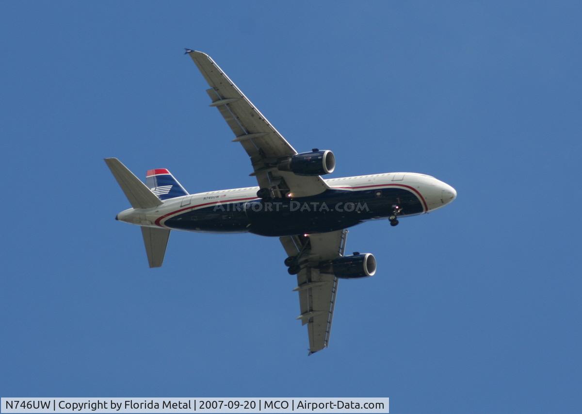 N746UW, 2000 Airbus A319-112 C/N 1297, US
