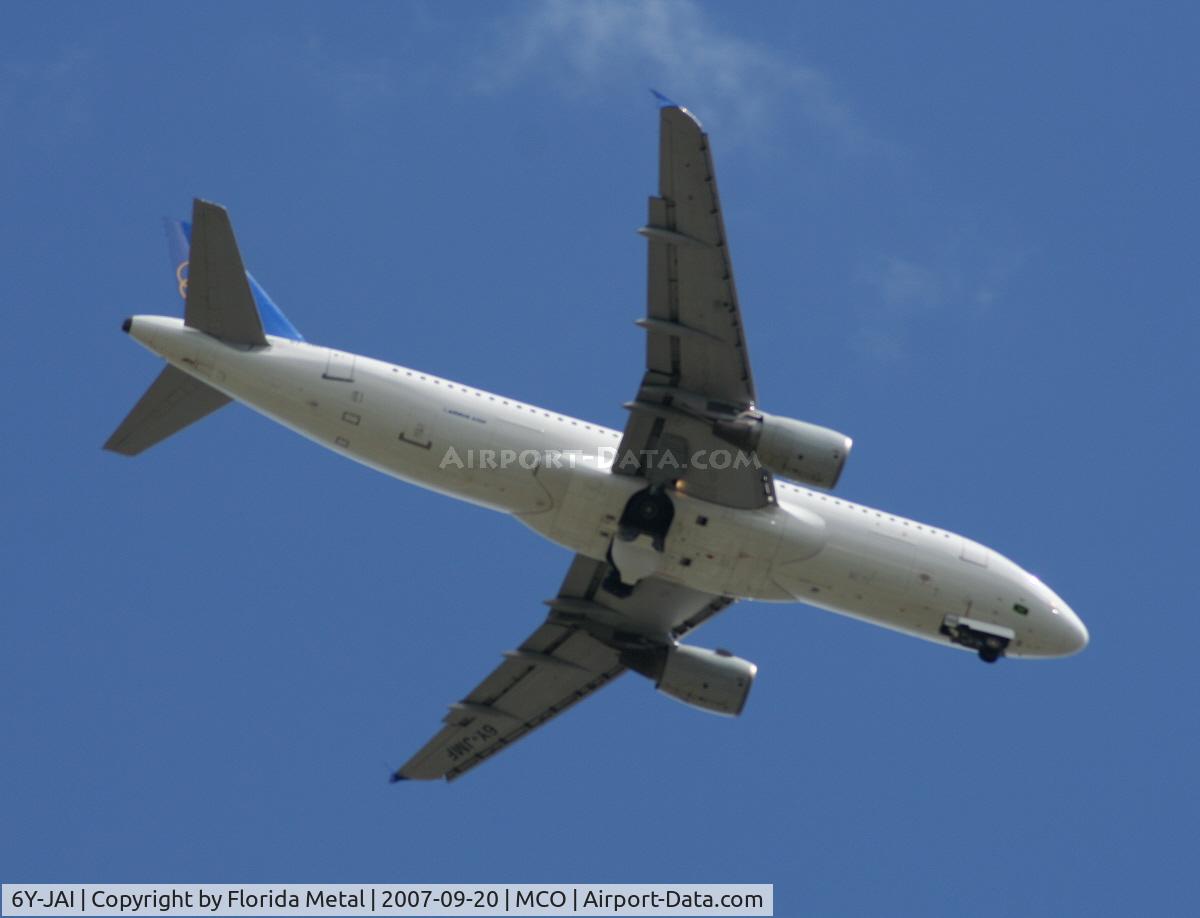 6Y-JAI, 1997 Airbus A320-214 C/N 628, Air Jamaica