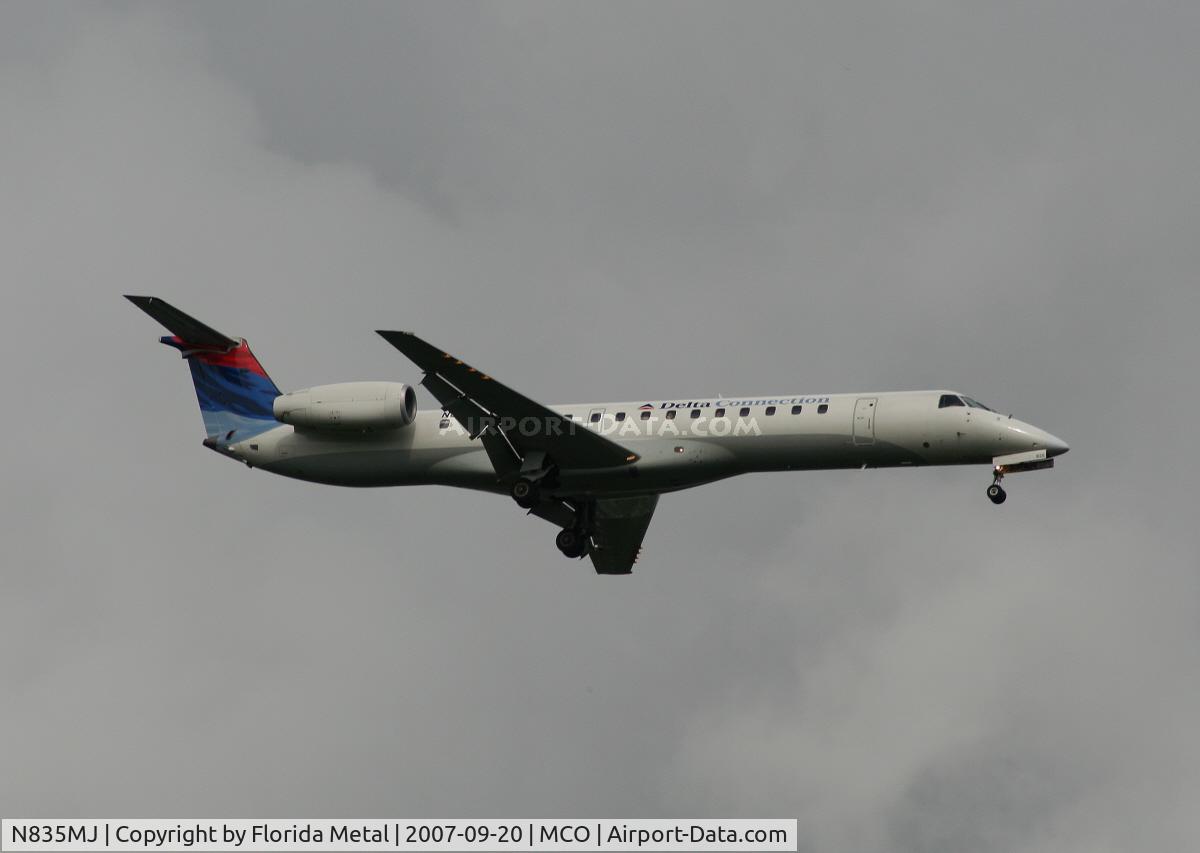 N835MJ, 2000 Embraer EMB-145LR C/N 145353, Delta Connection